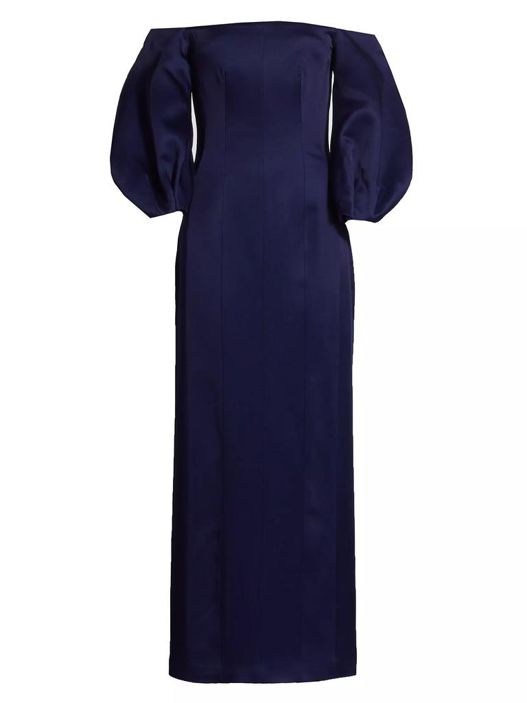 Galvan Ponza Satin Gown