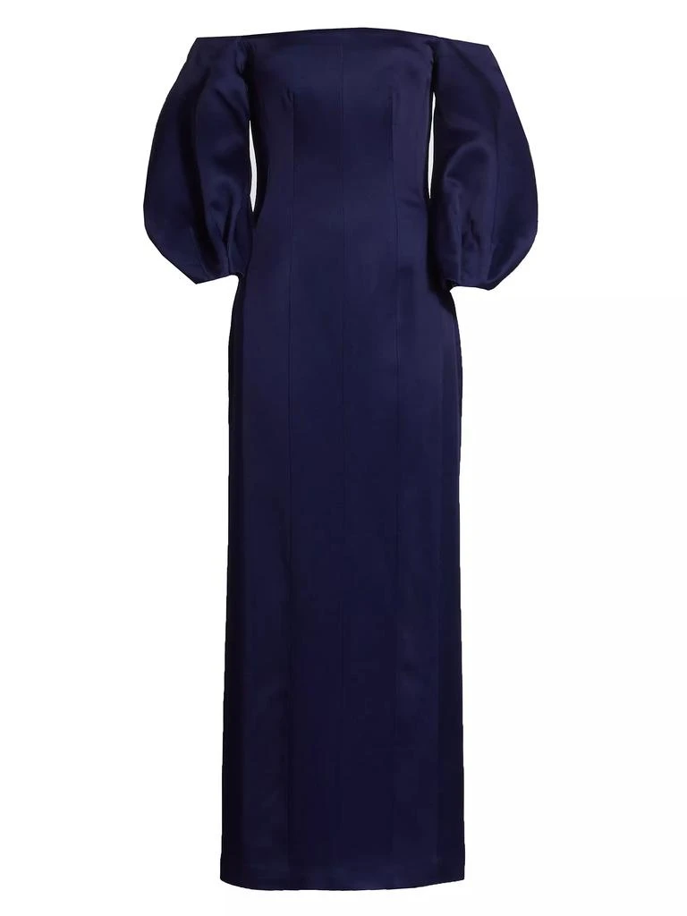 Galvan Ponza Satin Gown 1