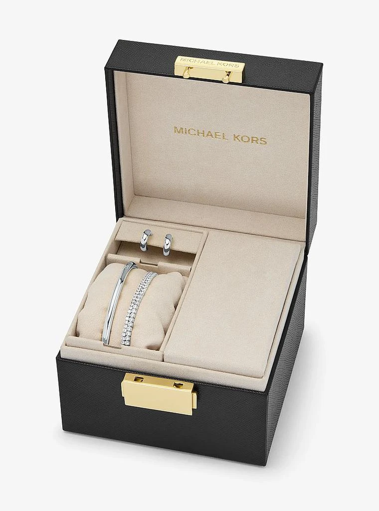 Michael Kors Precious Metal-Plated Brass 3-Piece Pavé Gift Set 5