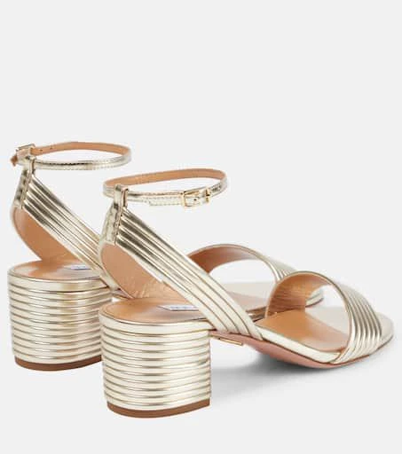 Aquazzura Sundance 50 faux leather sandals 3