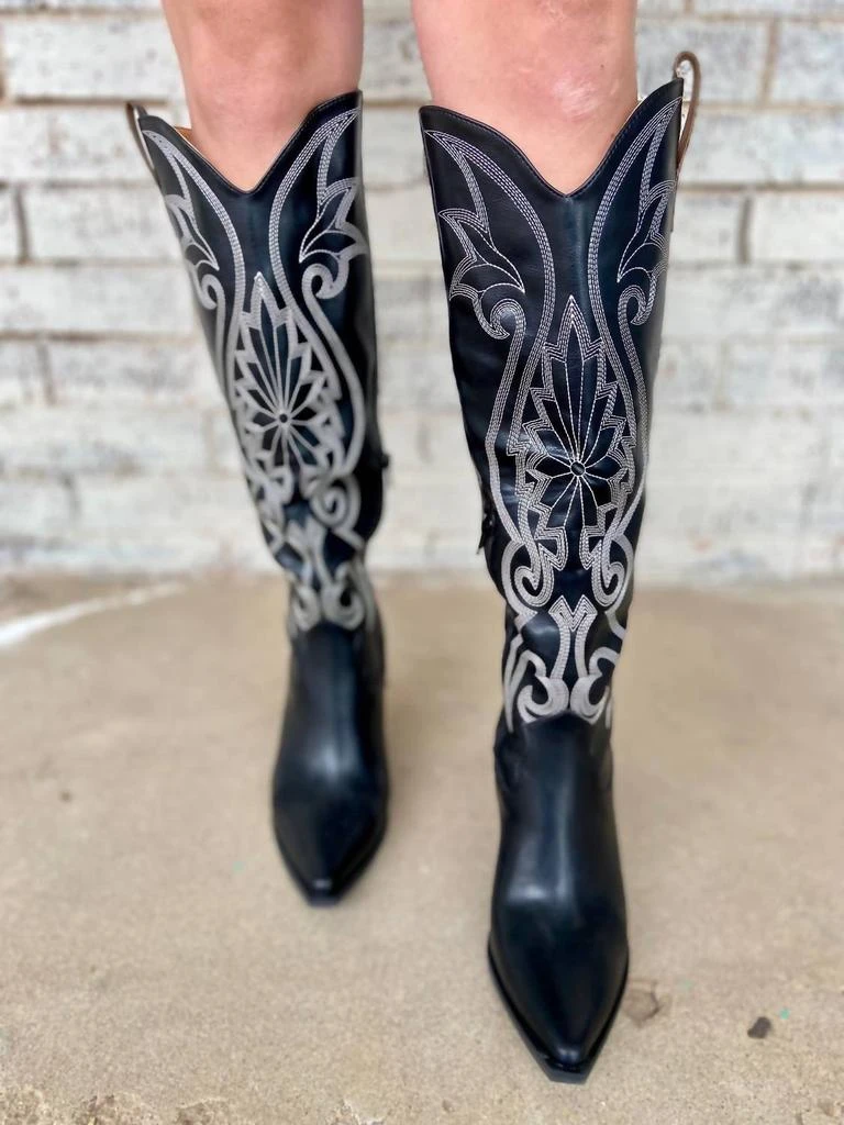 Let's See Style Women's Dance The Night Away Boots In Black 1
