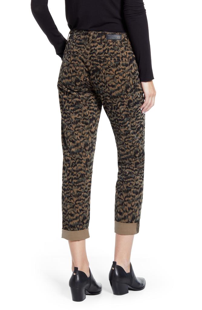 AG Caden Print Ankle Twill Trousers