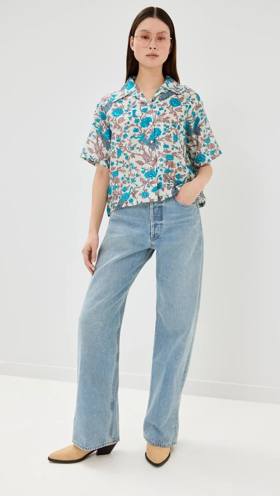 Alix of Bohemia Stevie Peacock Plume Shirt 4