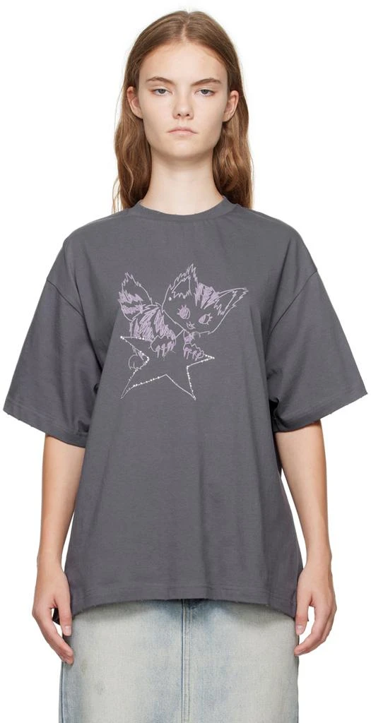 We11done Gray Monster T-Shirt 1