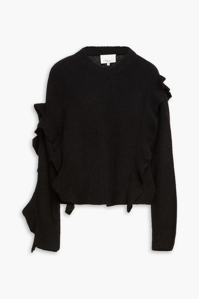 3.1 Phillip Lim Ruffled brushed knitted sweater