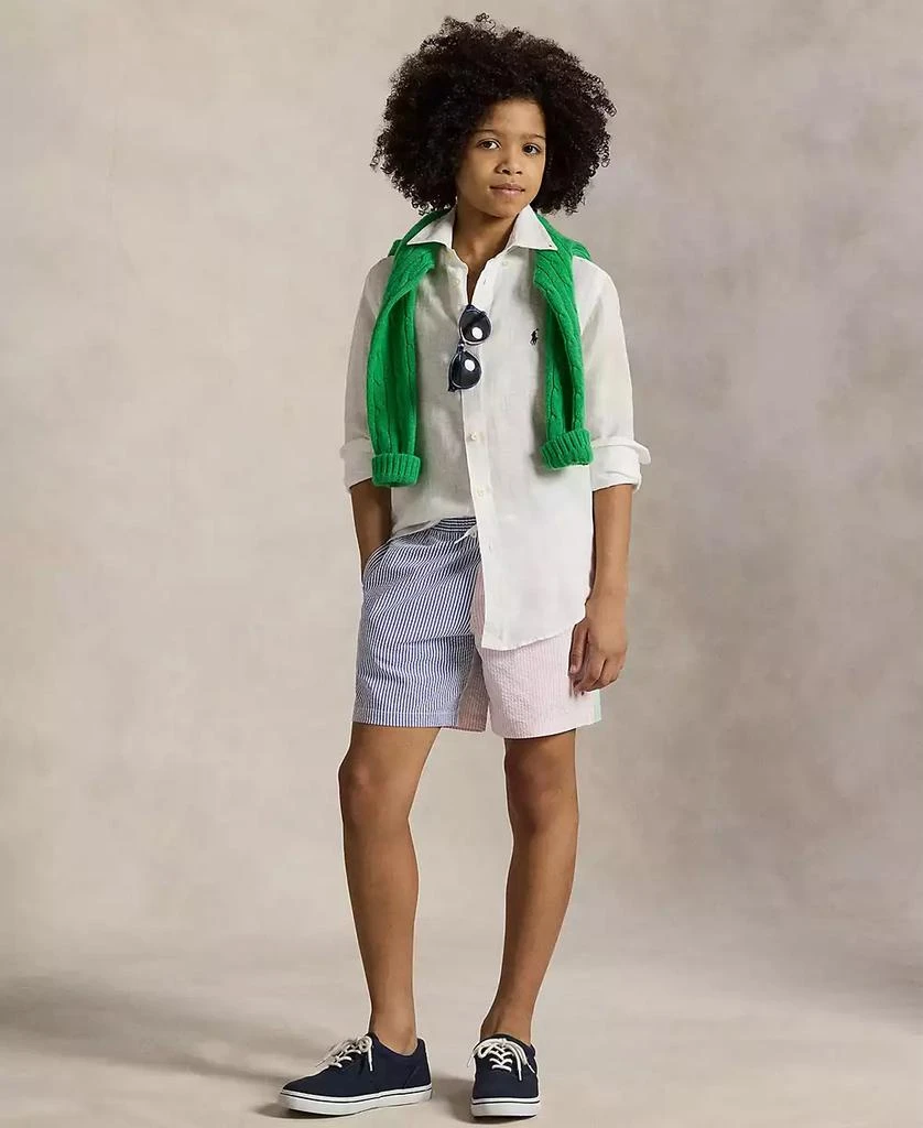 Ralph Lauren Boys 8-20 Linen Shirt 6