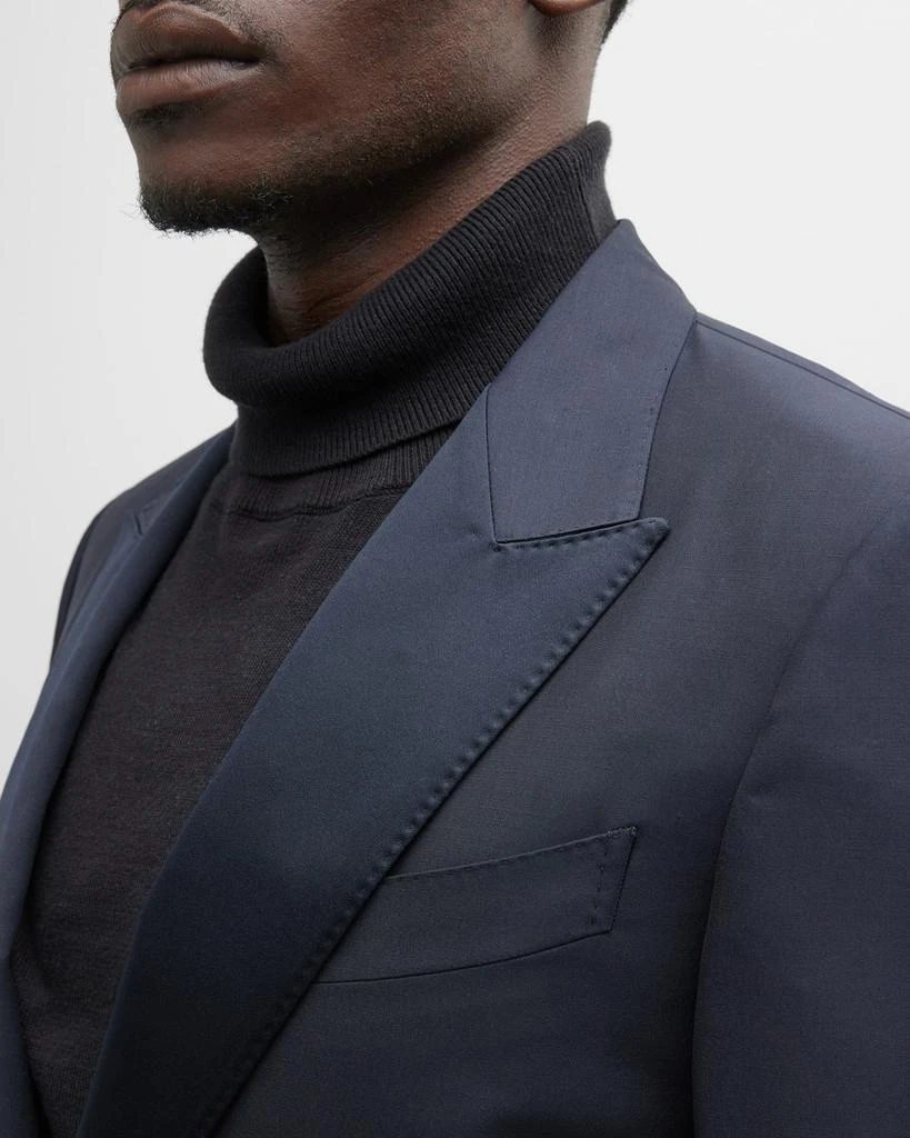 Zegna Men's Sartorial Wool and Silk Tuxedo 4