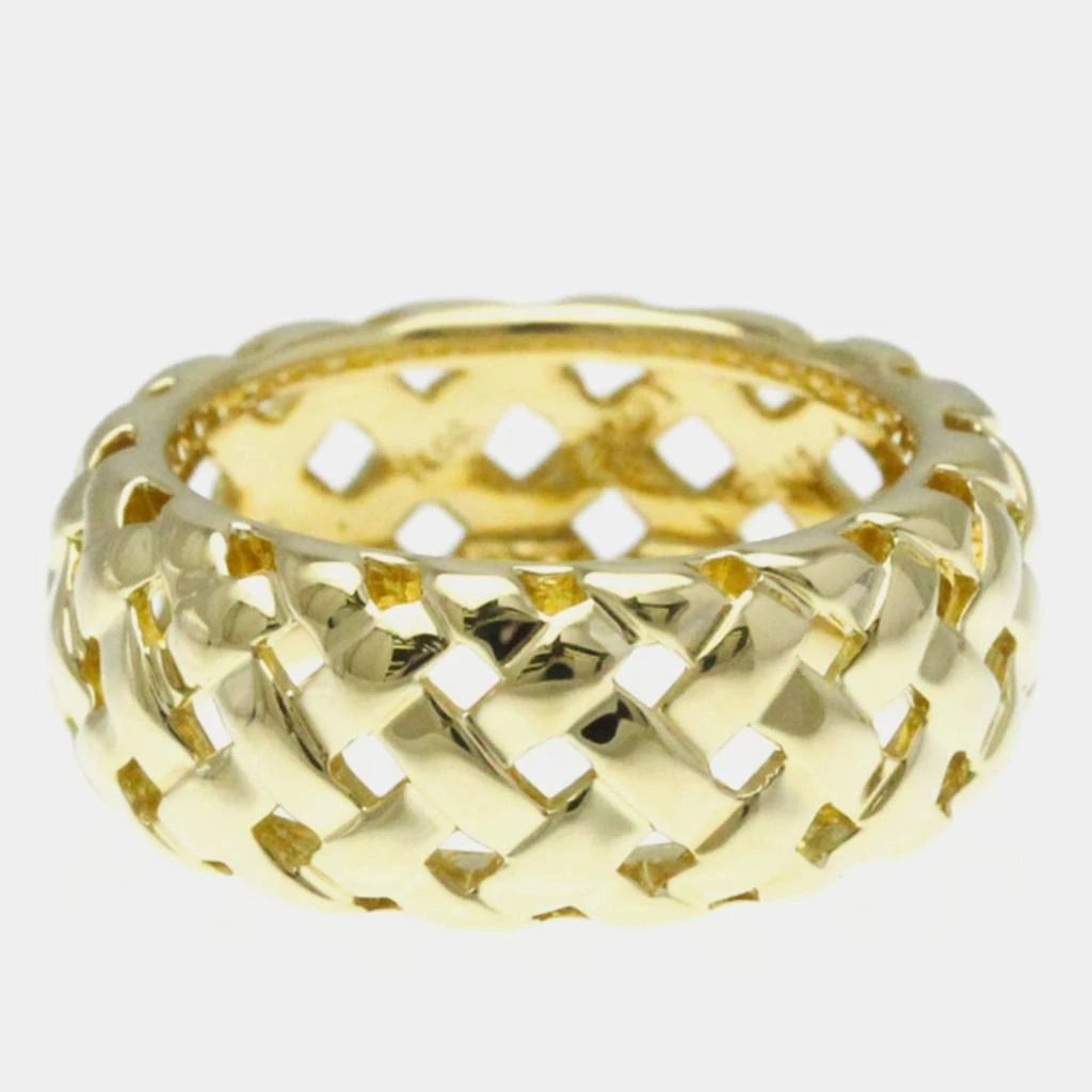 Tiffany & Co. Tiffany & Co. 18K Yellow Gold Vannerie Band Ring EU 52 9