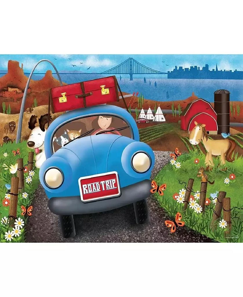 SunsOut Road Trip 63 piece Jigsaw Puzzle 3