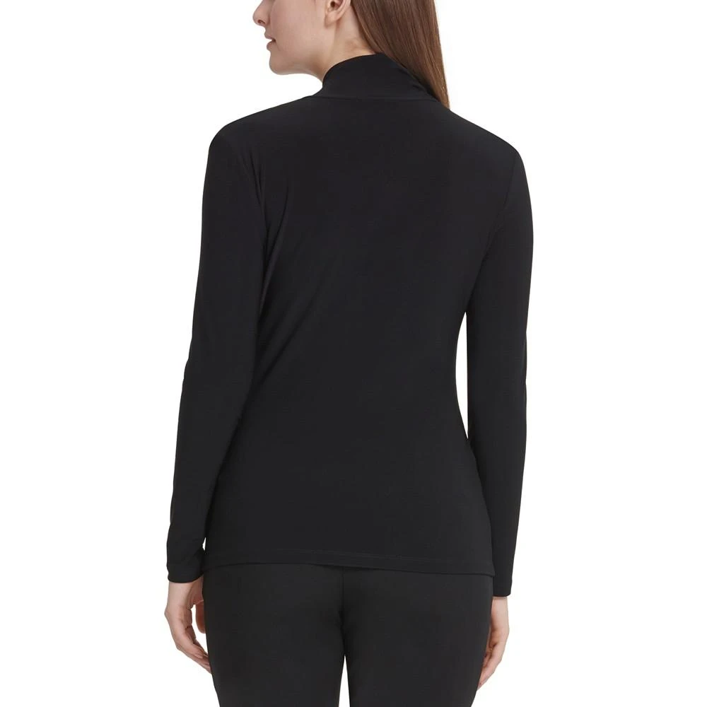 DKNY Petite Surplice Top, Created for Macy's 2