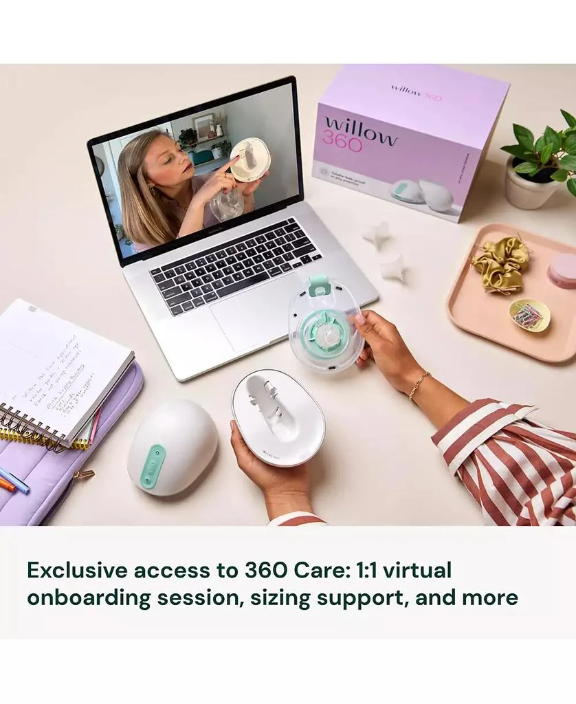 Willow 360 Wearable Double Electric Breast Pump - 24mm 6