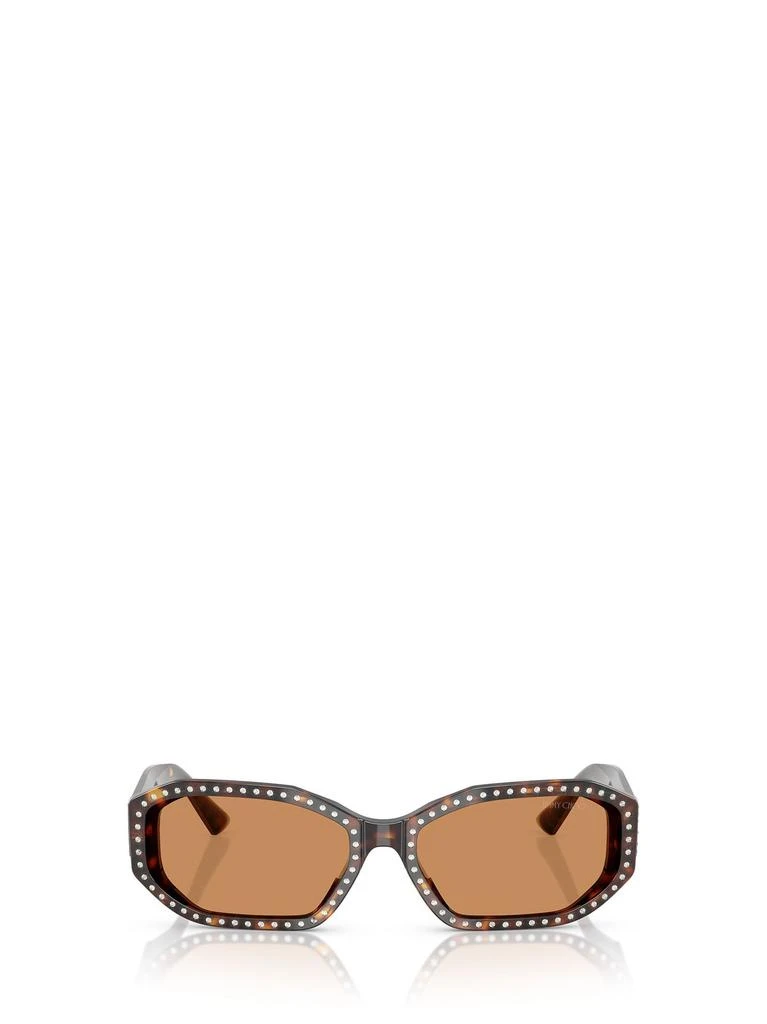 Jimmy Choo Jimmy Choo Eyewear Oval Frame Sunglasses 1