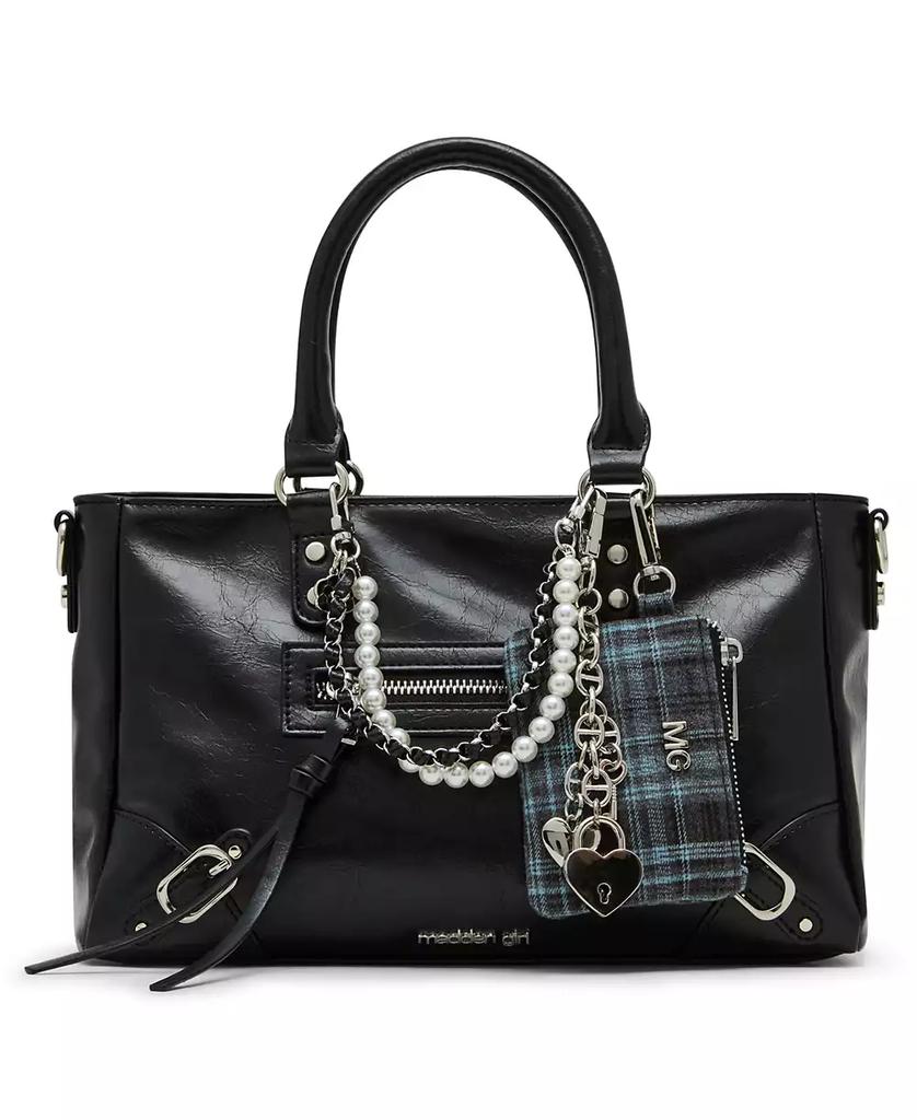 Madden Girl Violett Small Zipper Satchel Bag