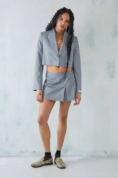 Light Before Dark Light Before Dark Cally Cropped Striped Blazer 5