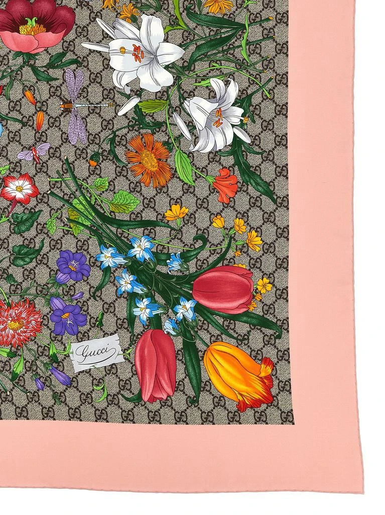 Gucci gg Flora Scarf 2