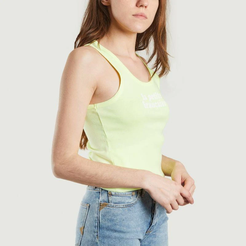 La Petite Française Tetu tank top Jaune Fluo LA PETITE FRANÇAISE 2
