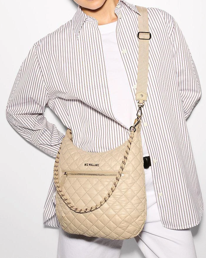 MZ Wallace Crosby Sienna Hobo Bag 2