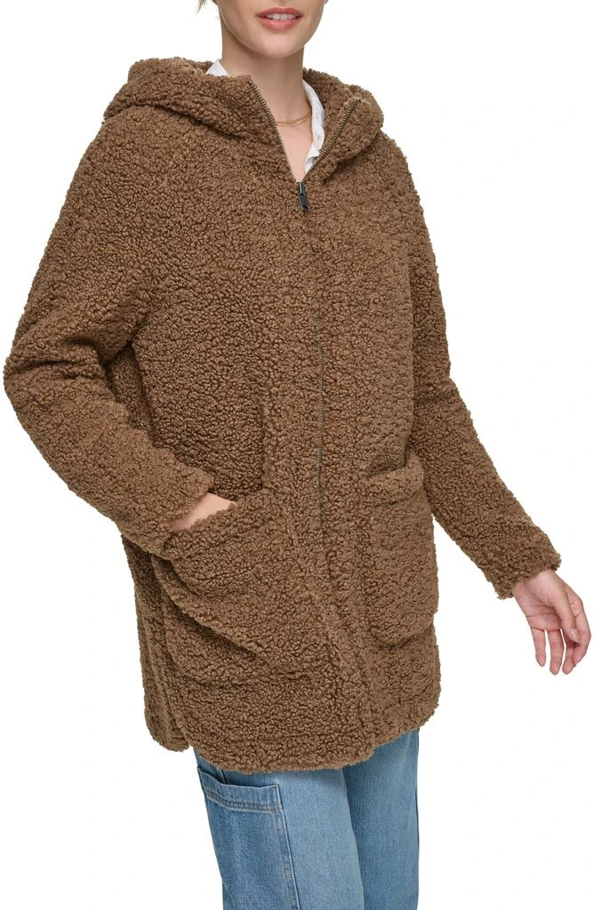 Andrew Marc Seneca Faux Shearling Hooded Jacket 5