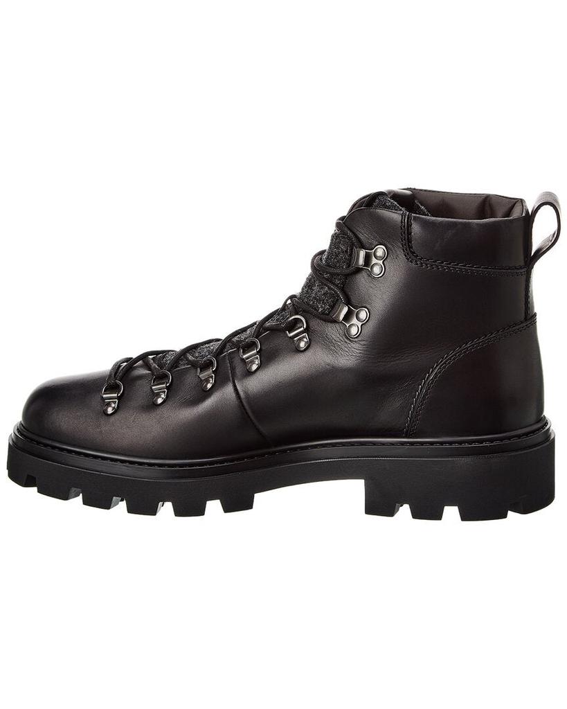 Tod's TOD’s Leather & Flannel Boot