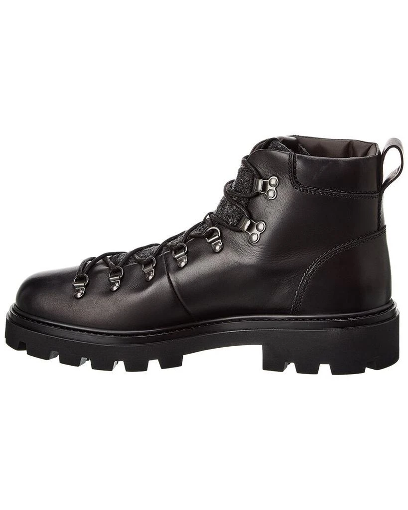 Tod's TOD’s Leather & Flannel Boot 2