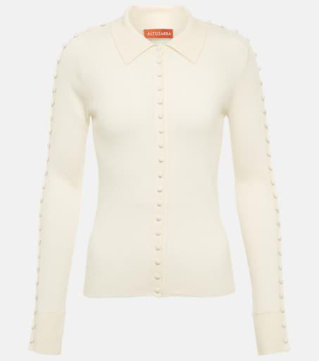 Altuzarra Kepler wool and silk cardigan