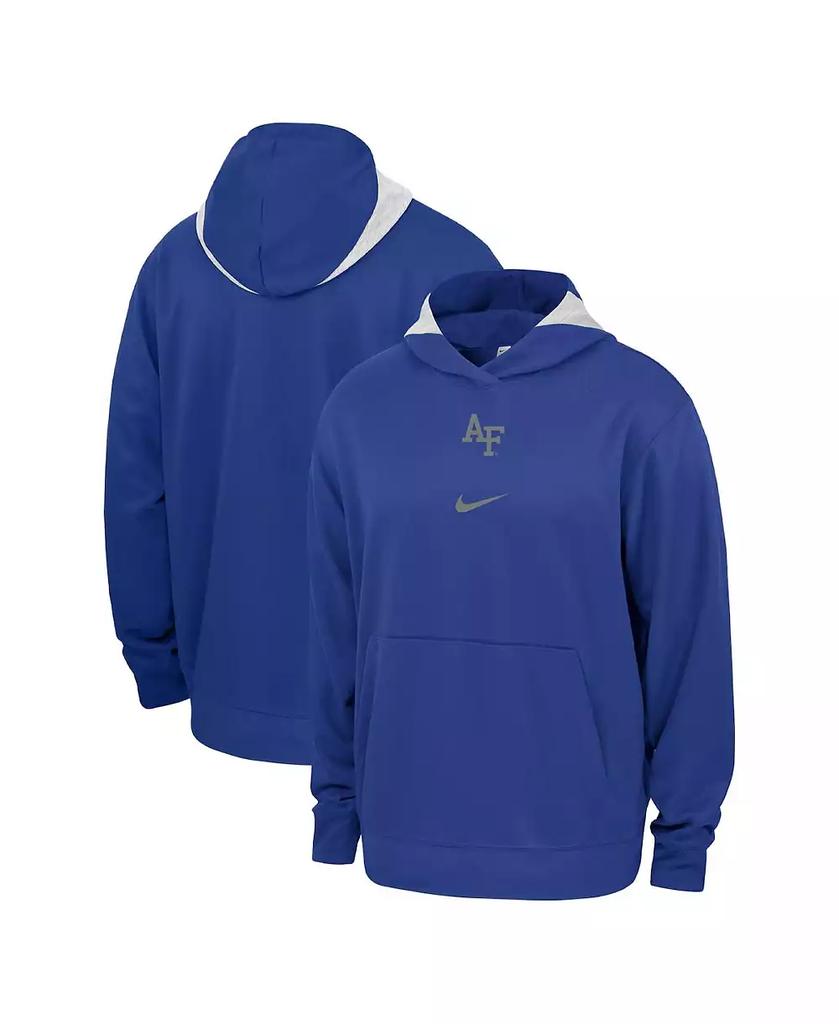 NIKE Men's Royal Air Force Falcons Basketball Spotlight Performance Pullover Hoodie