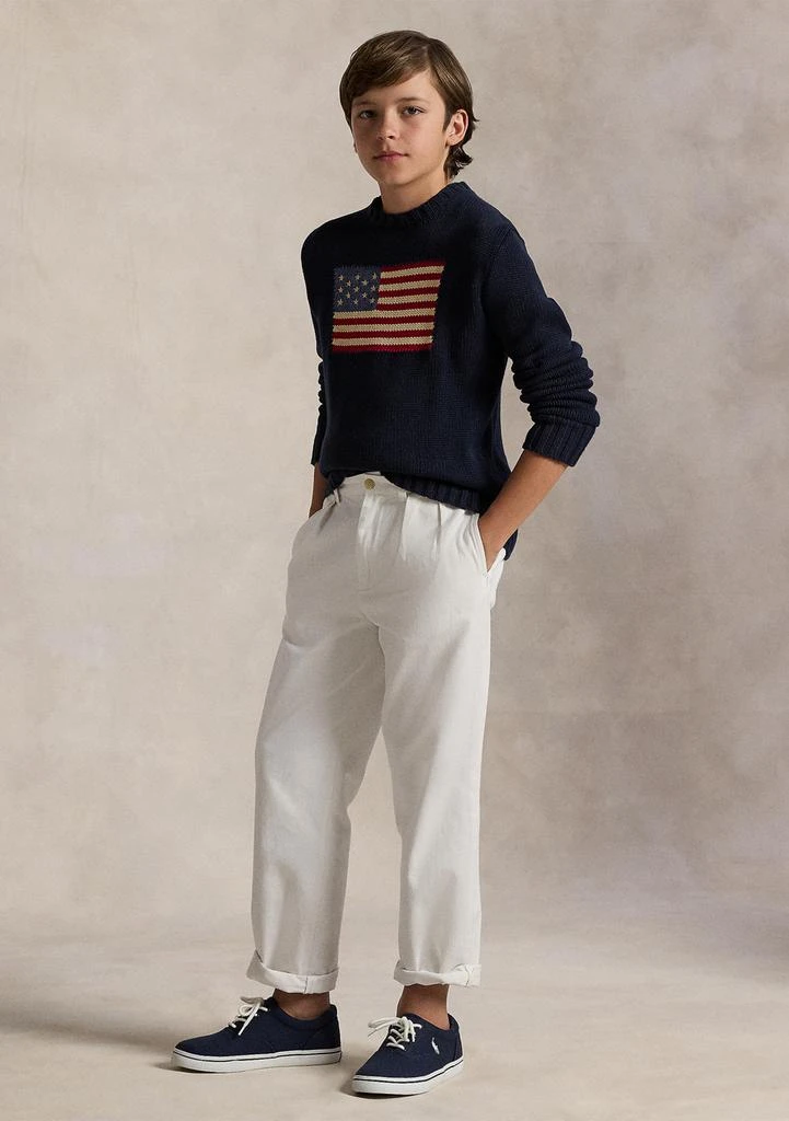 Ralph Lauren Boys 8-20 Iconic Flag Sweater 3