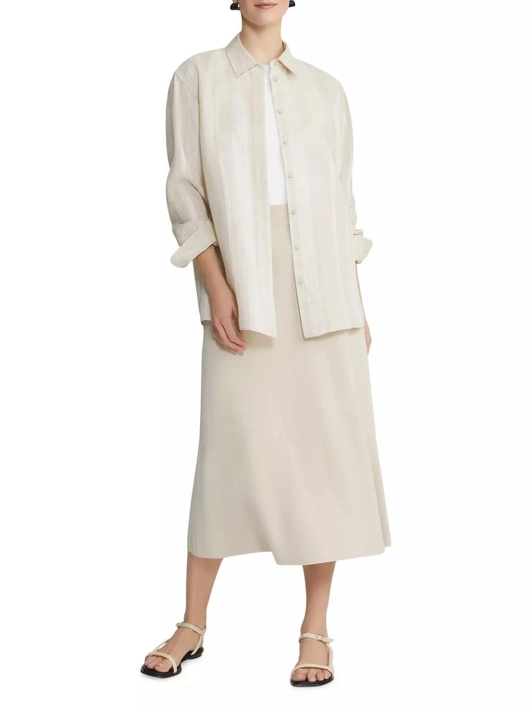 Lafayette 148 New York Boyfriend Oversized Shirt 2