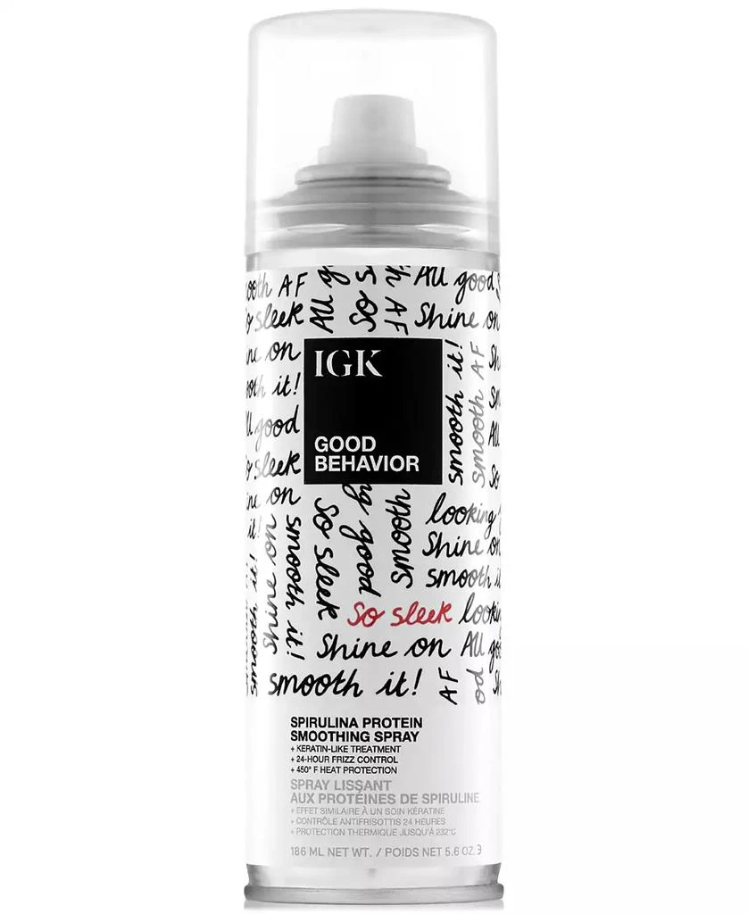 IGK Hair Good Behavior Spirulina Protein Smoothing Spray 1