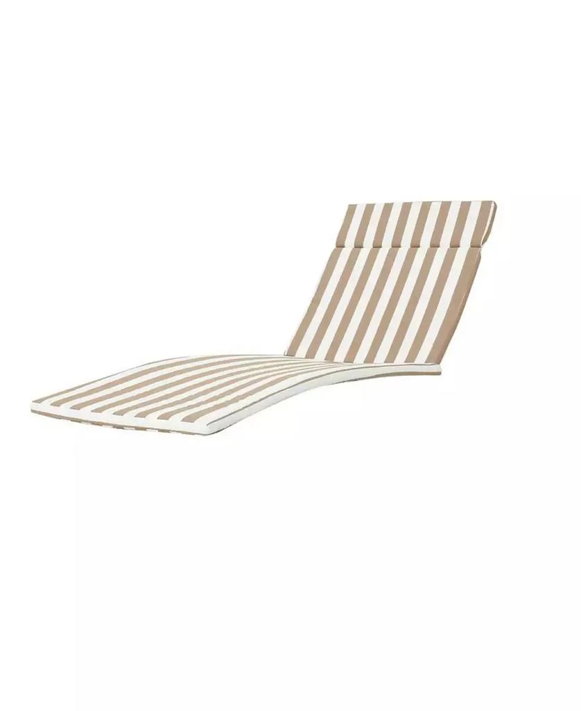 Streamdale Furniture Chaise Lounge Cushion Set with Ties 5