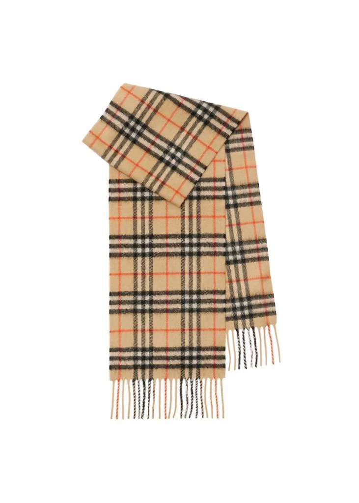 Burberry Check cashmere scarf 1