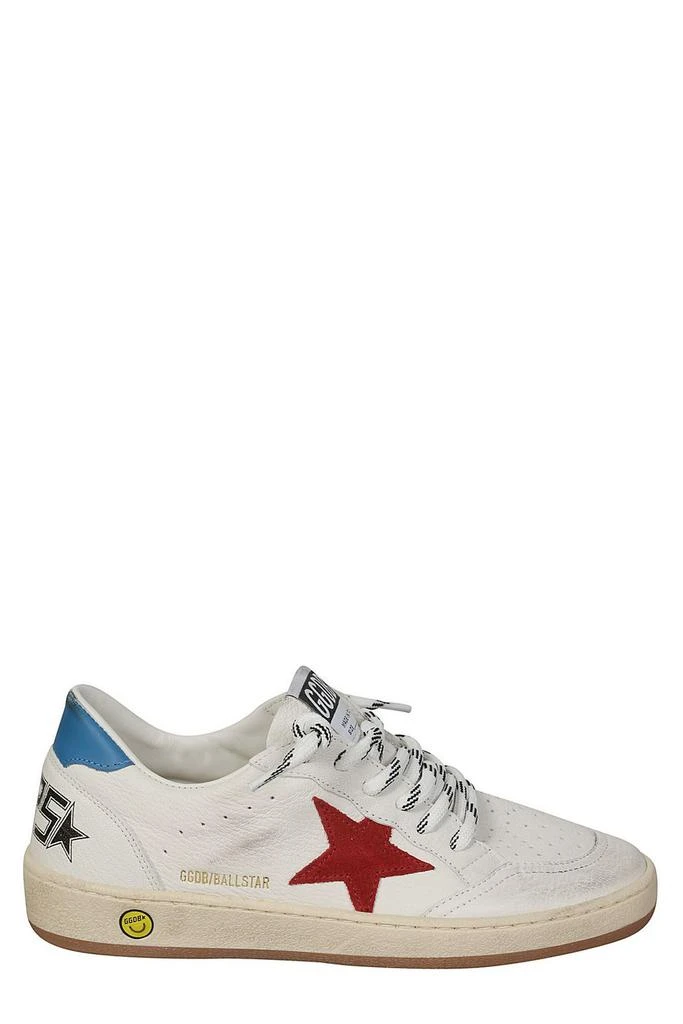 Golden Goose Kids Golden Goose Kids Ball Star-Patch Lace-Up Sneakers 1