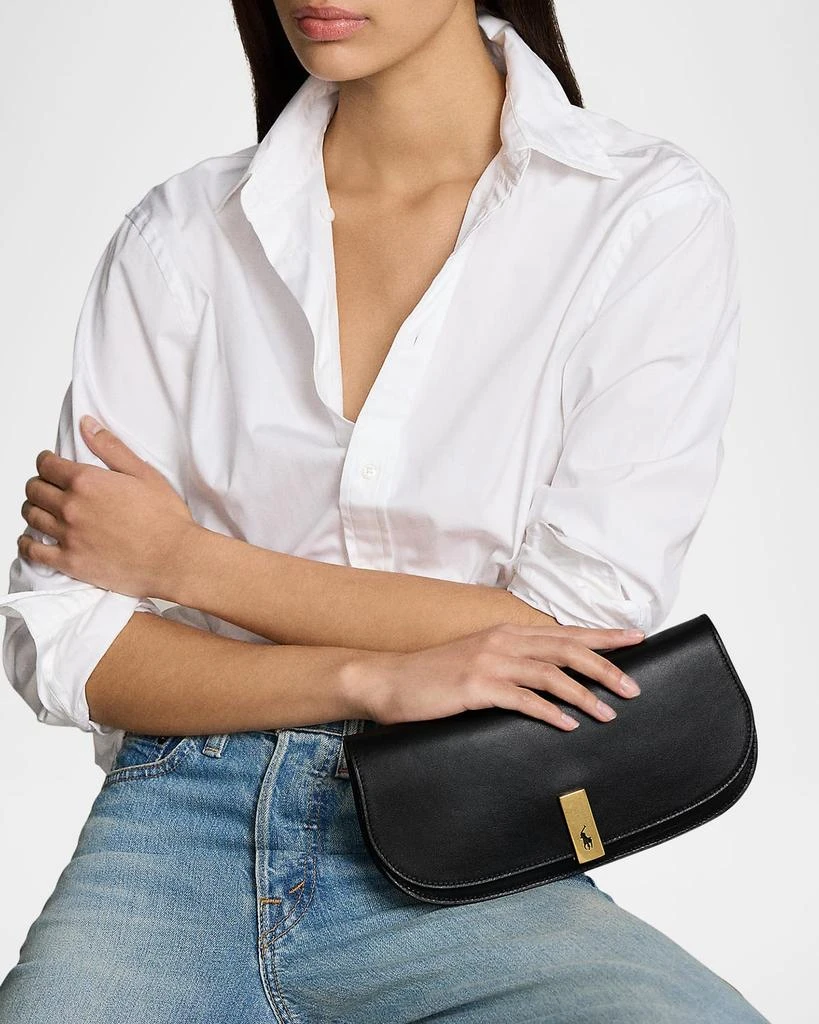 Ralph Lauren Polo ID Medium Leather Clutch Bag 2