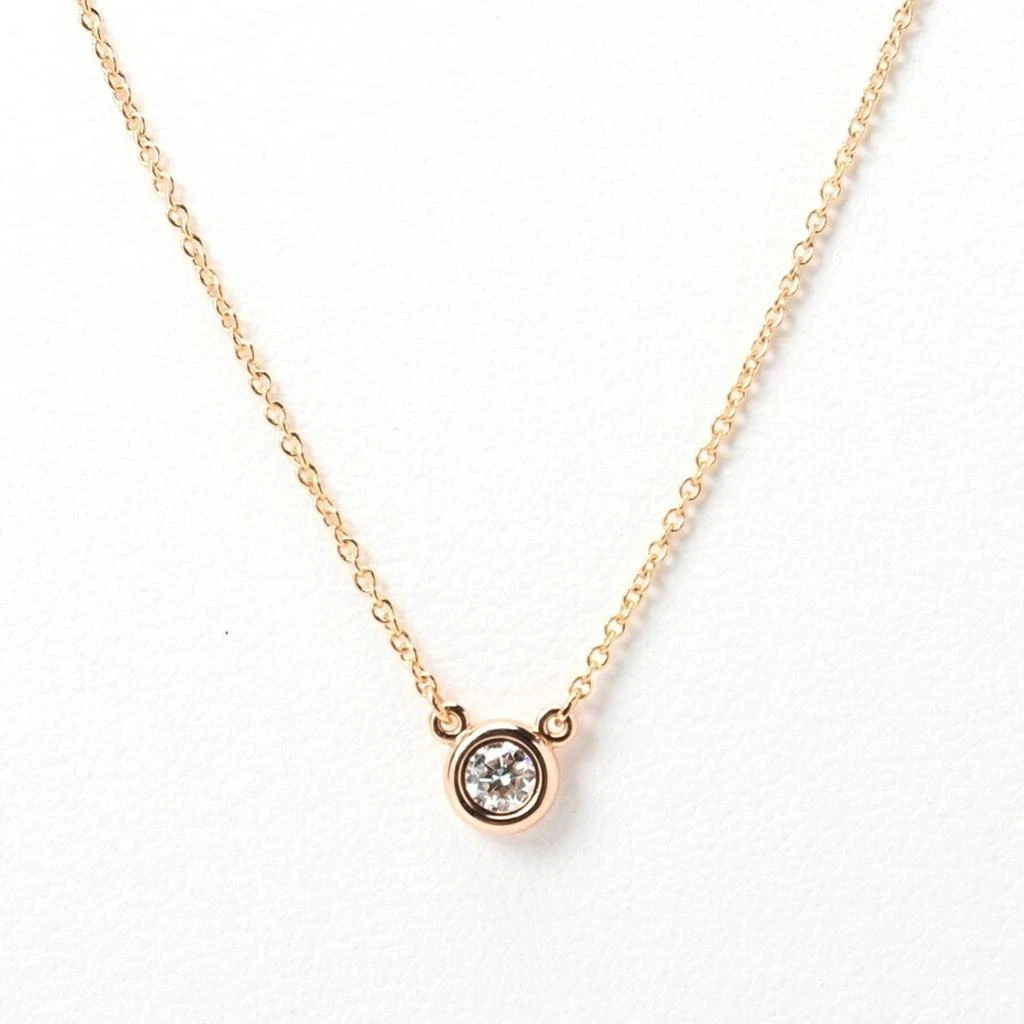 Tiffany 
Co. Clear pink gold pink gold (18K) Necklace (Pre-Owned)