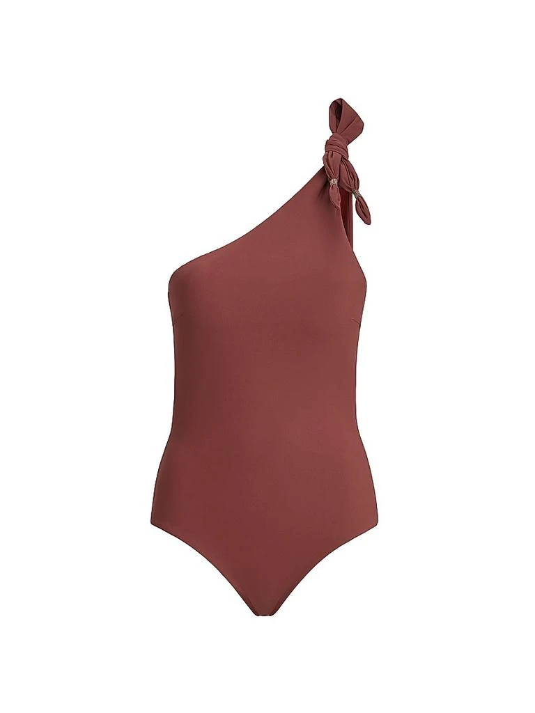 Brunello Cucinelli Techno Jersey Bathing Suit with Monili
