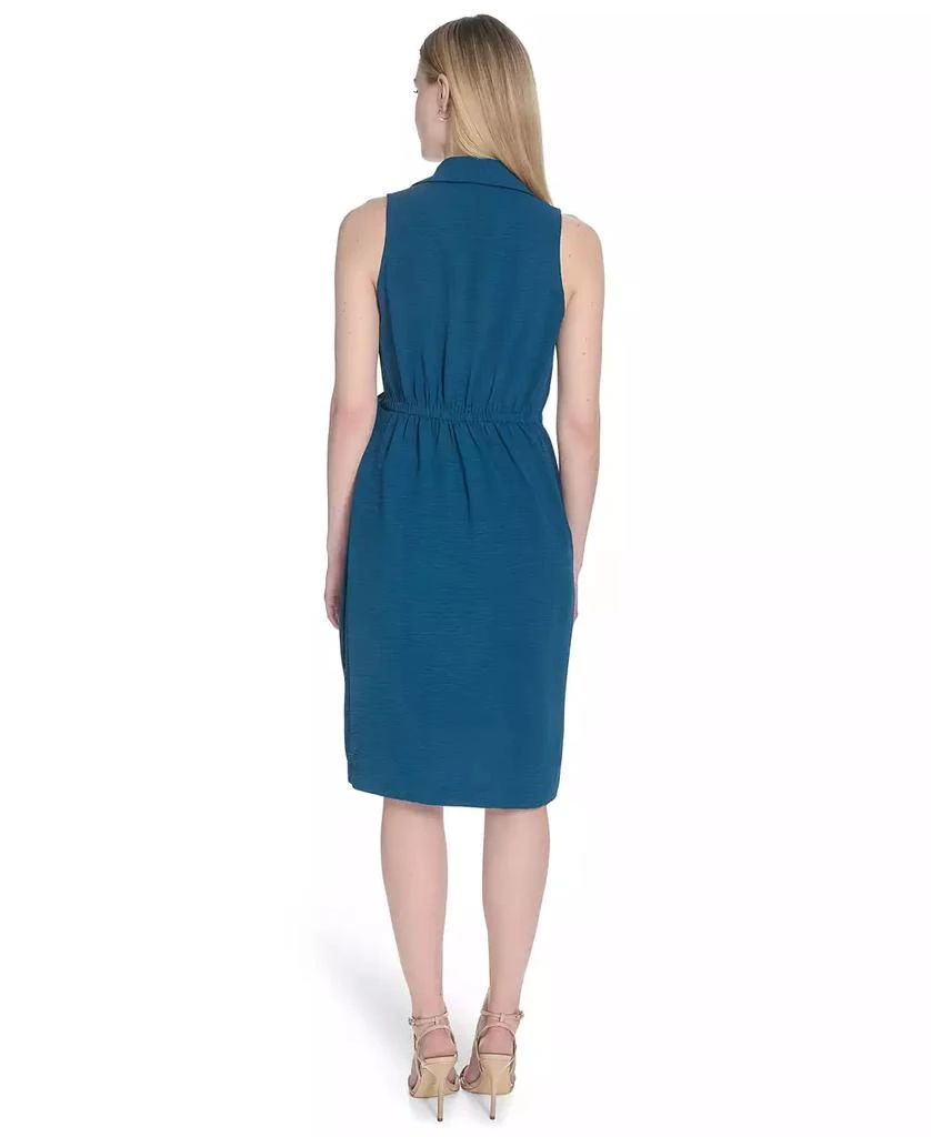 calvin klein blue sheath dress Calvin Klein Women's Plus Size Tiered Bell Sleeve Dress – Biggybargains main image 0