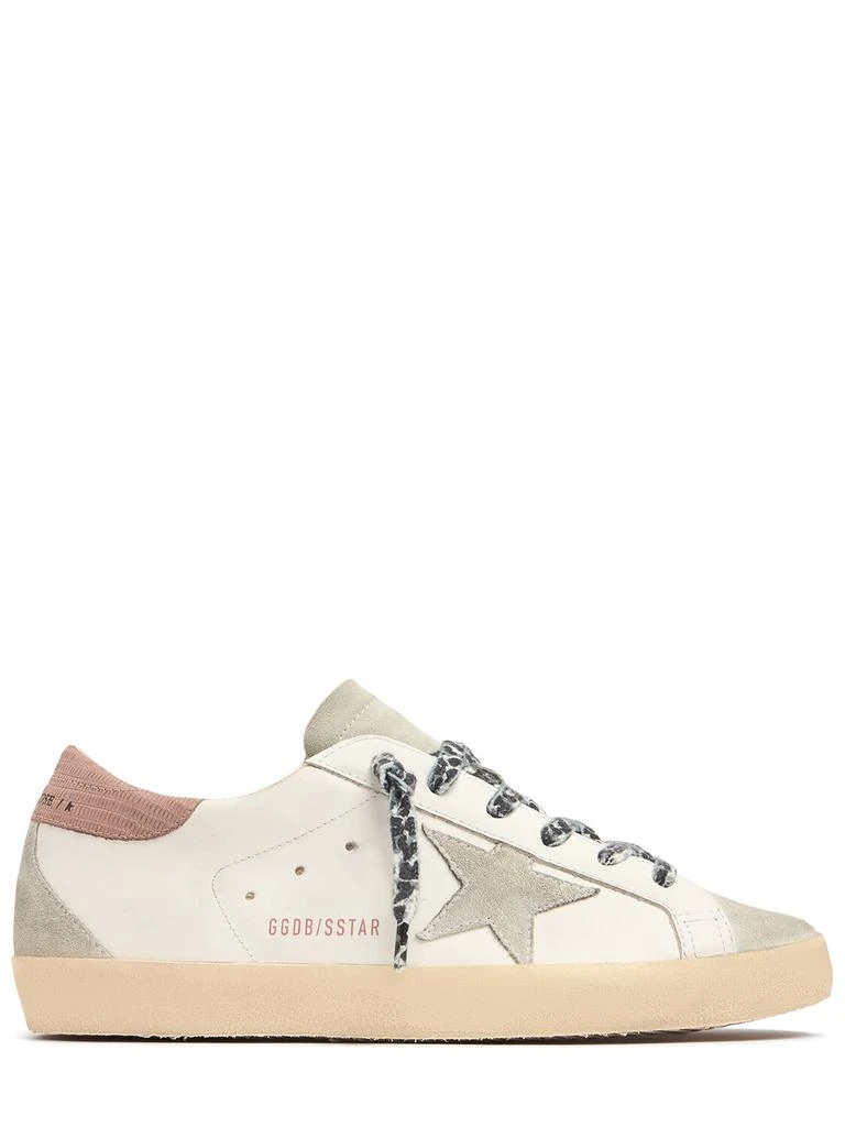 Golden Goose 20mm Super-star Leather Sneakers 1
