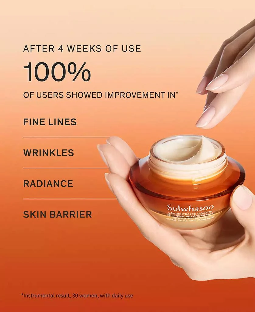 Sulwhasoo Concentrated Ginseng Rejuvenating Cream Rich, 1.7 oz. 8