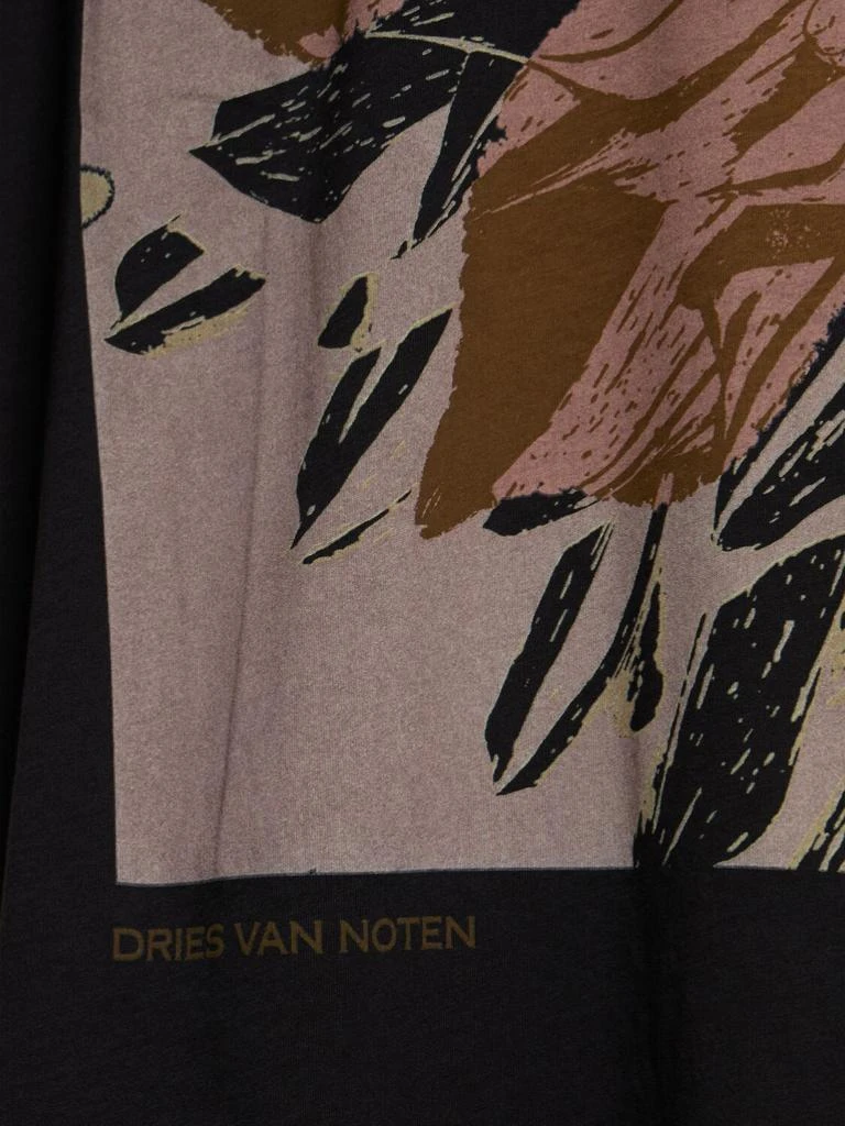 DRIES VAN NOTEN Huin Cotton Jersey T-shirt 4