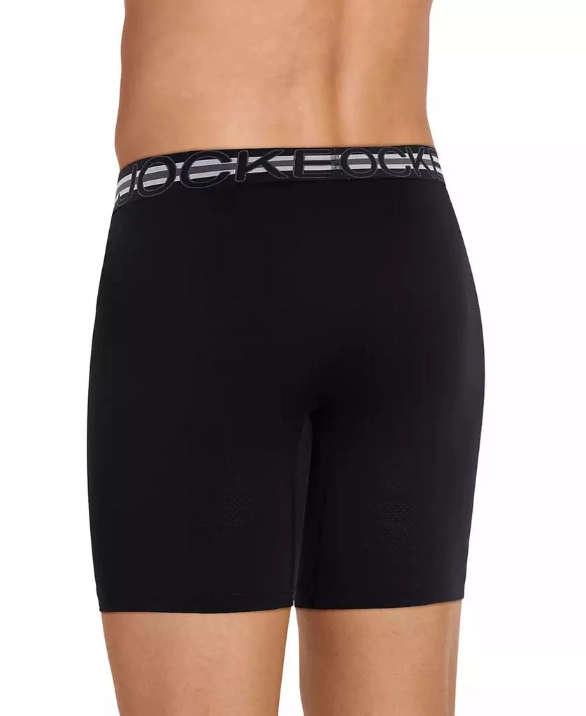 Jockey Men's Stability Pouch Stretch 9" Long Leg Boxer Brief - 3 Pack 3