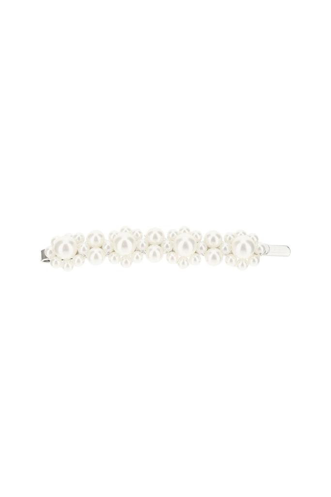 ヘアアクセサリー Flower Bow Hair Clip - Simone Rocha - Polyester - Ivory Flower Bow Hair Clip - Simone Rocha - Polyester - Ivory