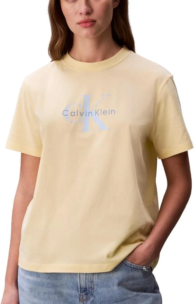 Calvin Klein Calvin Klein Women's Monogram Logo Crewneck T-Shirt
