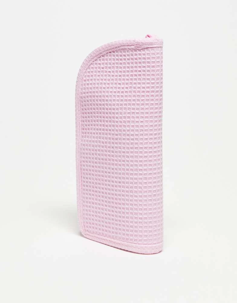 Flat Lay Company The Flat Lay Co. x ASOS Exclusive Standing Makeup Brush Case - Pink Waffle 2