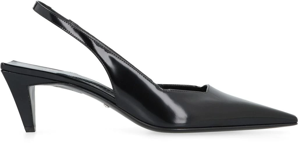 Gucci Gucci Leather Slingback Pumps 2