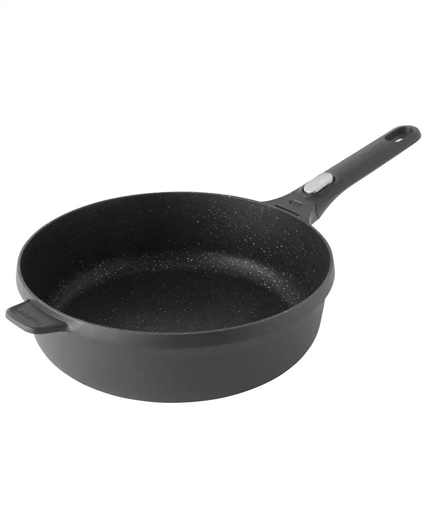 BergHOFF GEM 11" Nonstick Saute Pan 4.6Qt., Detachable Handle, Black, Glass Lid 8