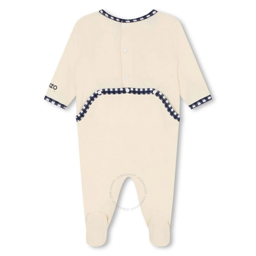 Kenzo Kids Embroidered Logo Organic Cotton Pajamas 3