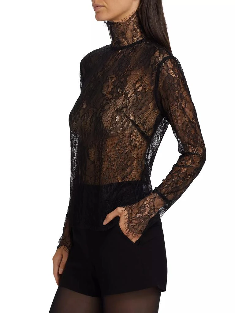 Nonchalant Label Mary Lace High-Neck Top 4