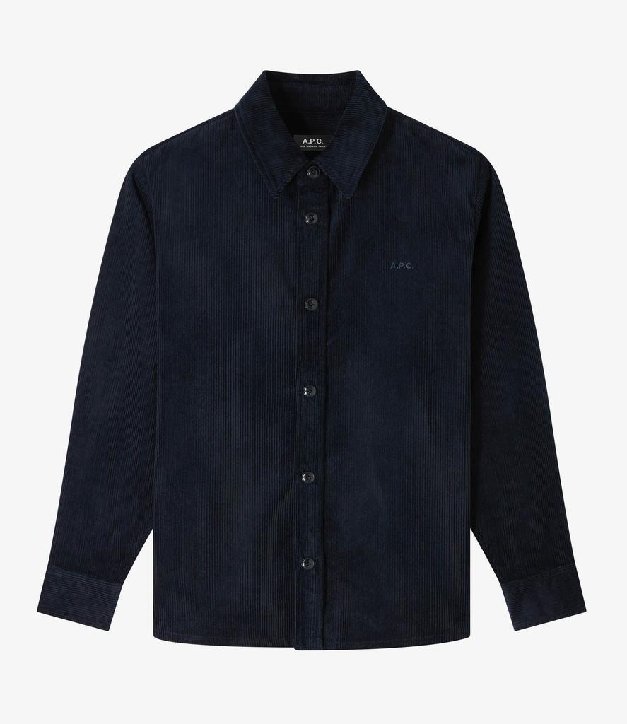 A.P.C. Bobby Logo overshirt