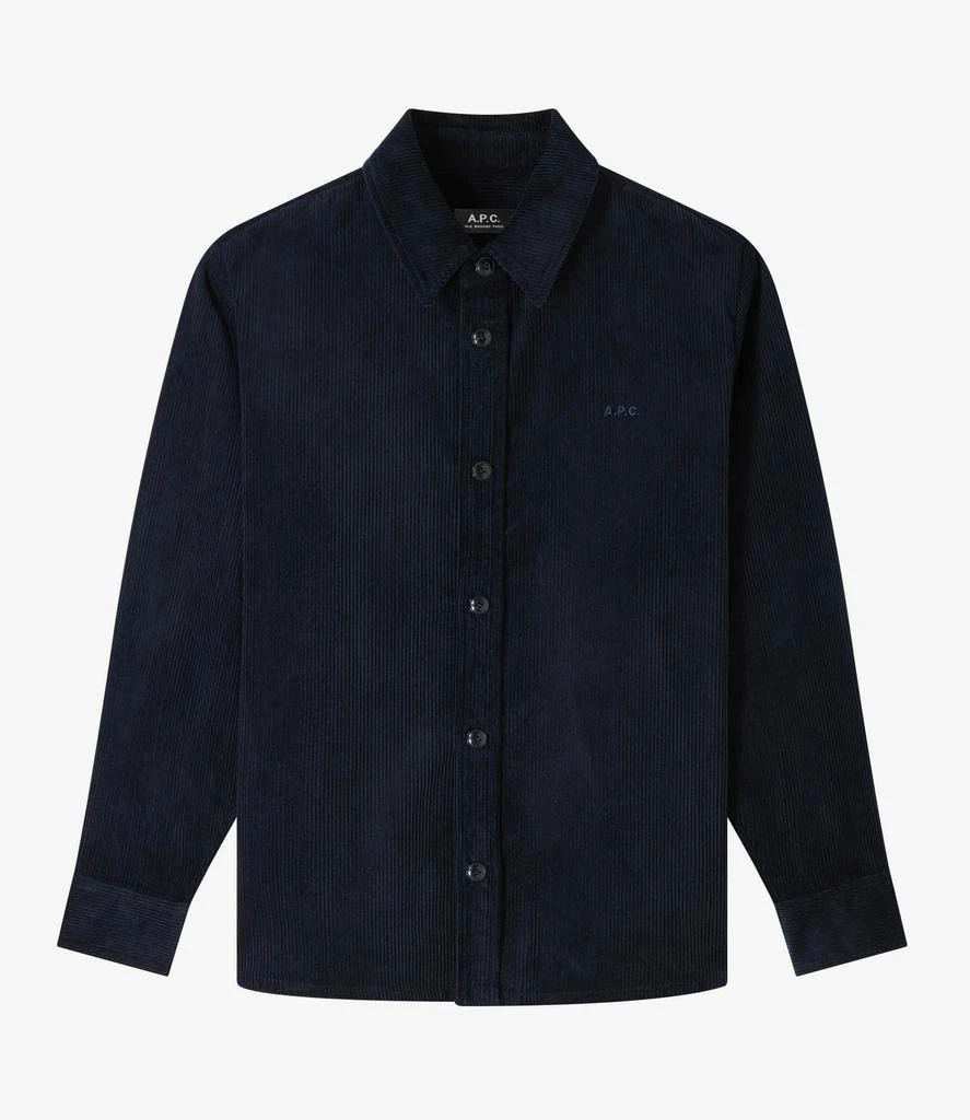 A.P.C. Bobby Logo overshirt 2