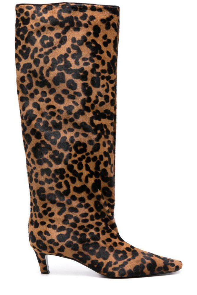 Totême Totême Leopard Print Boots